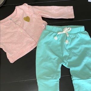 Baby girl shirt & pants